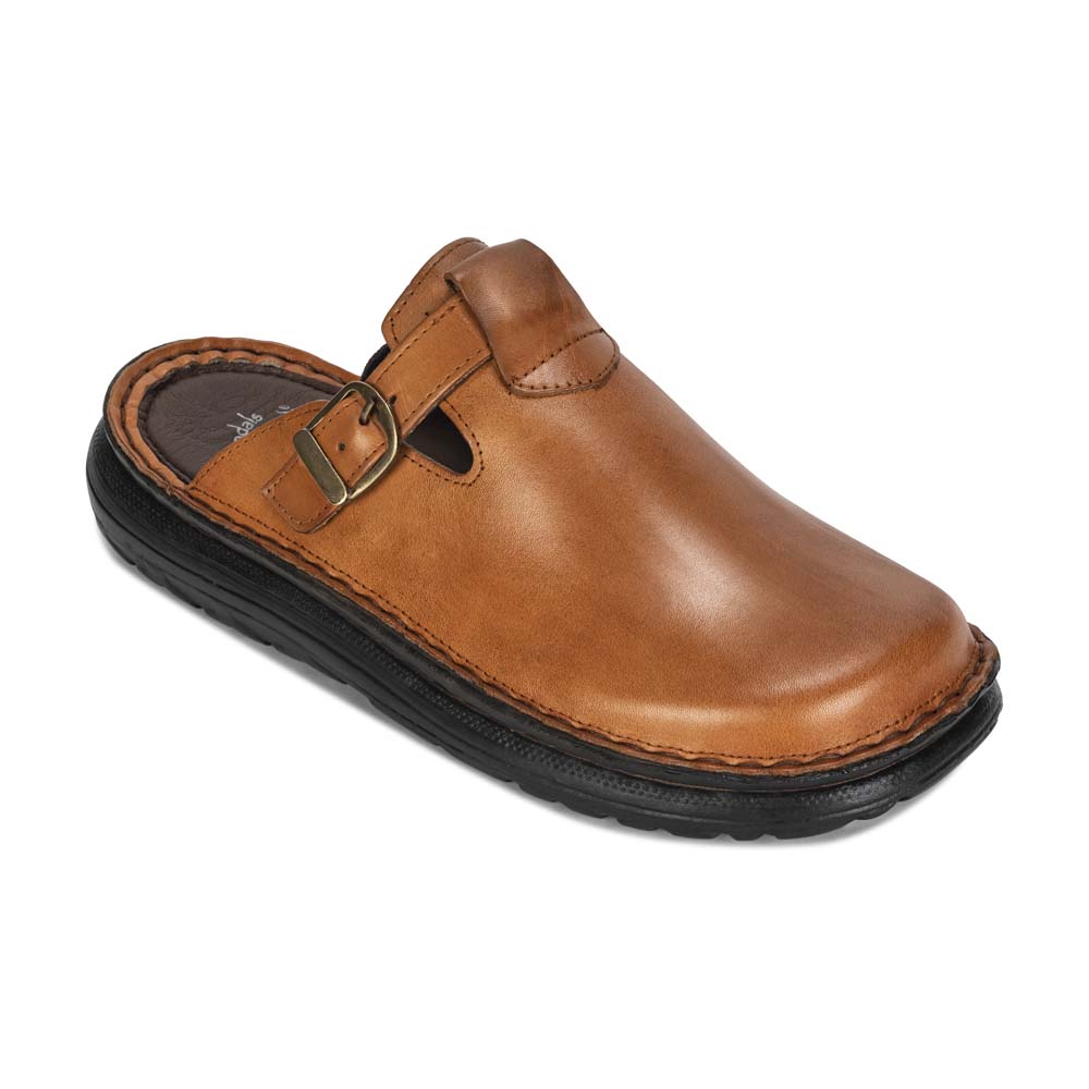 Leather Clogs - Mens Leather Clogs - Mens