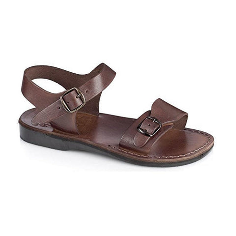 The Original - Leather Adjustable Strap Sandal | Brown