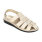 Michael White Nubuck Leather Sandal - Front View
