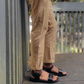 The Original - Leather Adjustable Buckle Sandal | Brown