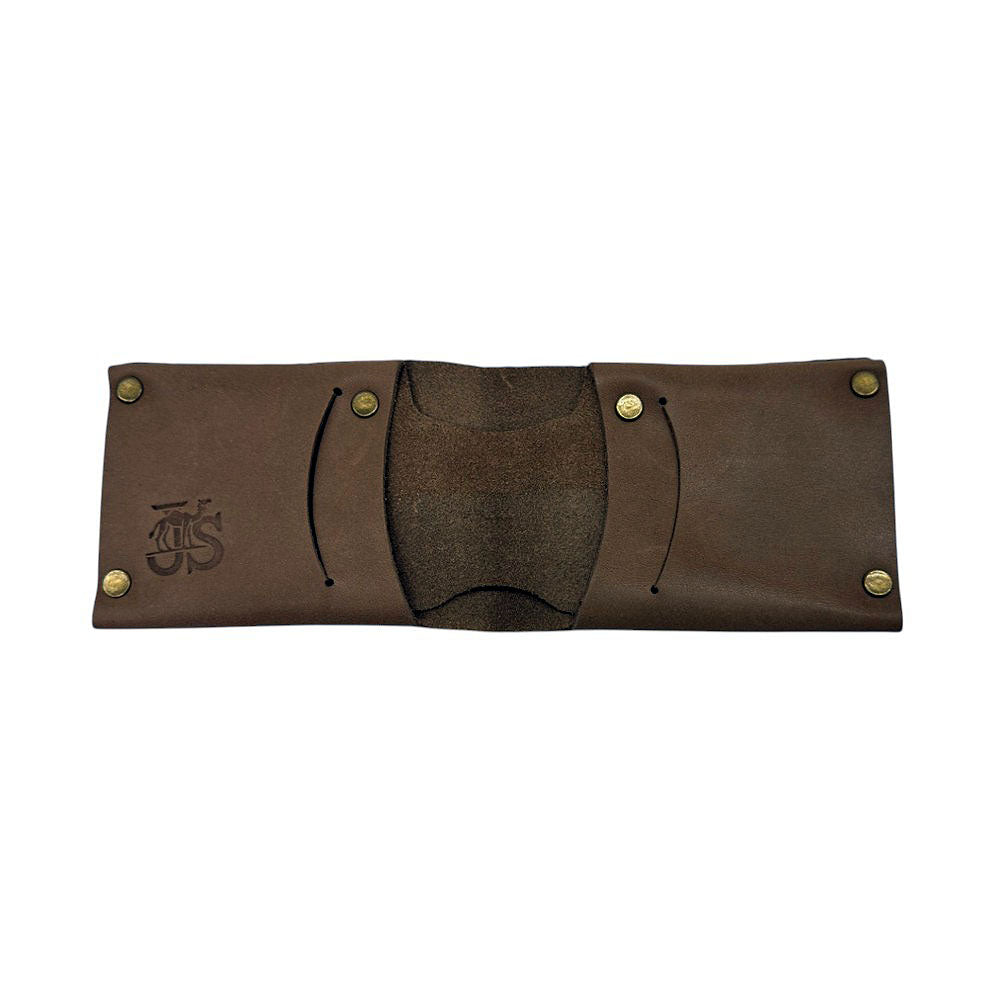 The Unicus Wallet - Handcrafted Seamless Leather Wallet | Brown