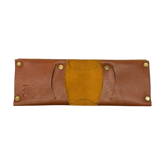 The Unicus Wallet - Handcrafted Seamless Leather Wallet | Honey