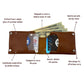 The Unicus Wallet - Handcrafted Seamless Leather Wallet | Honey