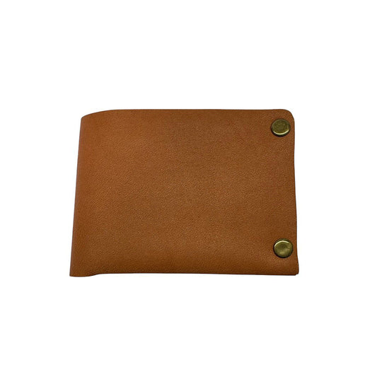 The Unicus Wallet - Handcrafted Seamless Leather Wallet | Tan