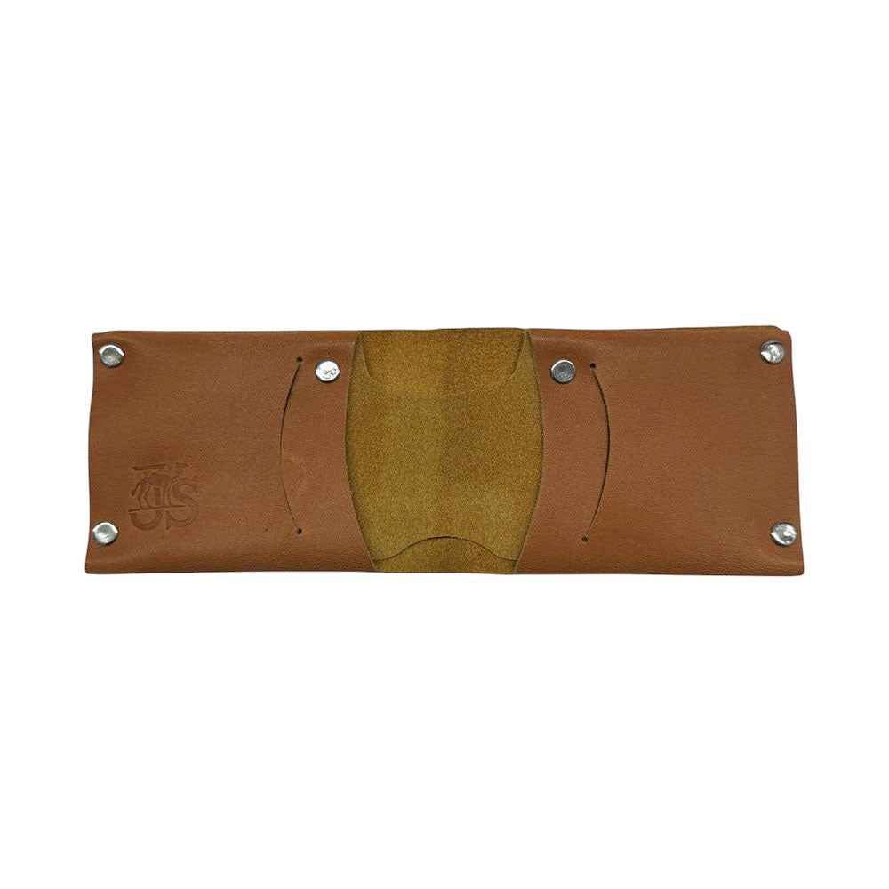 The Unicus Wallet - Handcrafted Seamless Leather Wallet | Tan