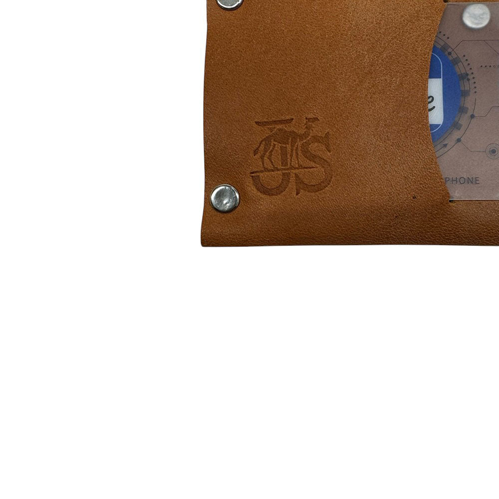 The Unicus Wallet - Handcrafted Seamless Leather Wallet | Tan