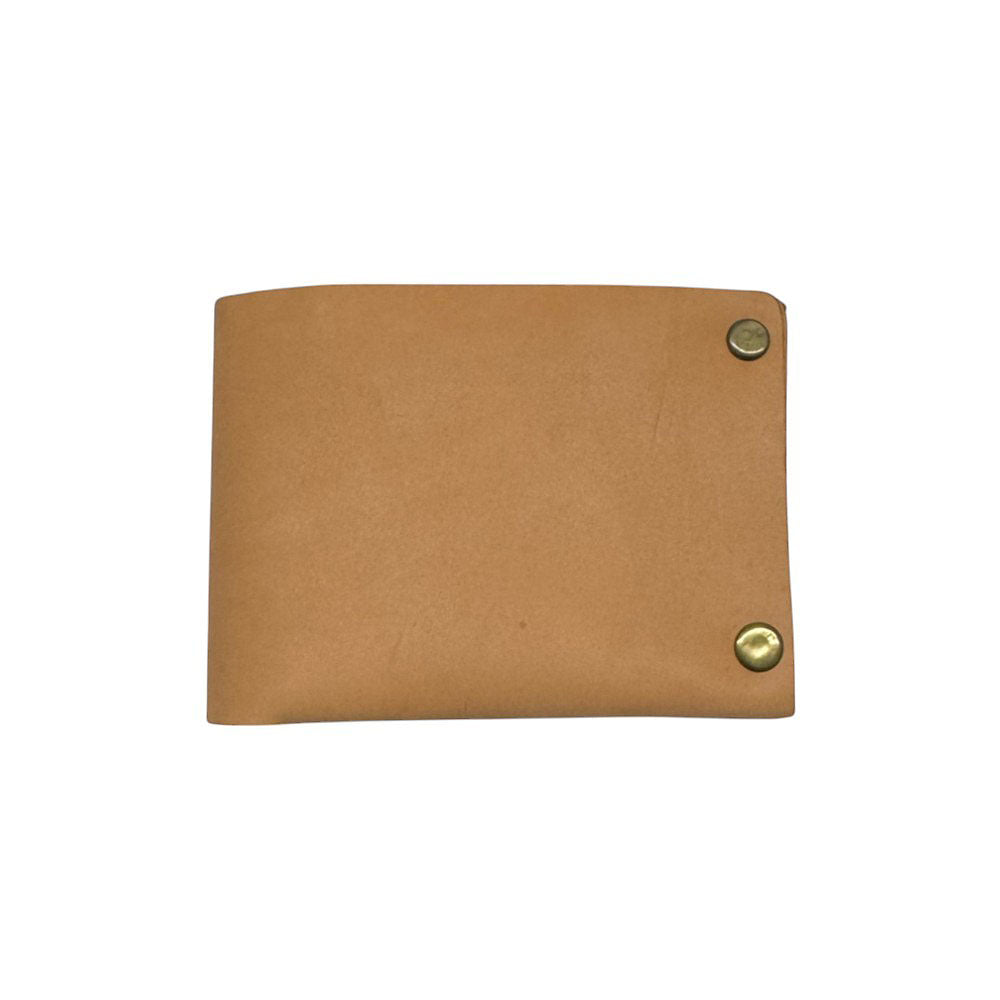 The Unicus Wallet - Handcrafted Seamless Leather Wallet | Natural