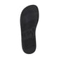 Bashan - Leather Wide Strap Slide Sandal | Black