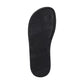 June - Leather Side Strap Sandal | Black