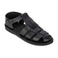 Daniel Black closed toe leather sandal - front view
