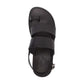 Simon brown, handmade leather sandals with back strap and toe loop, up view
