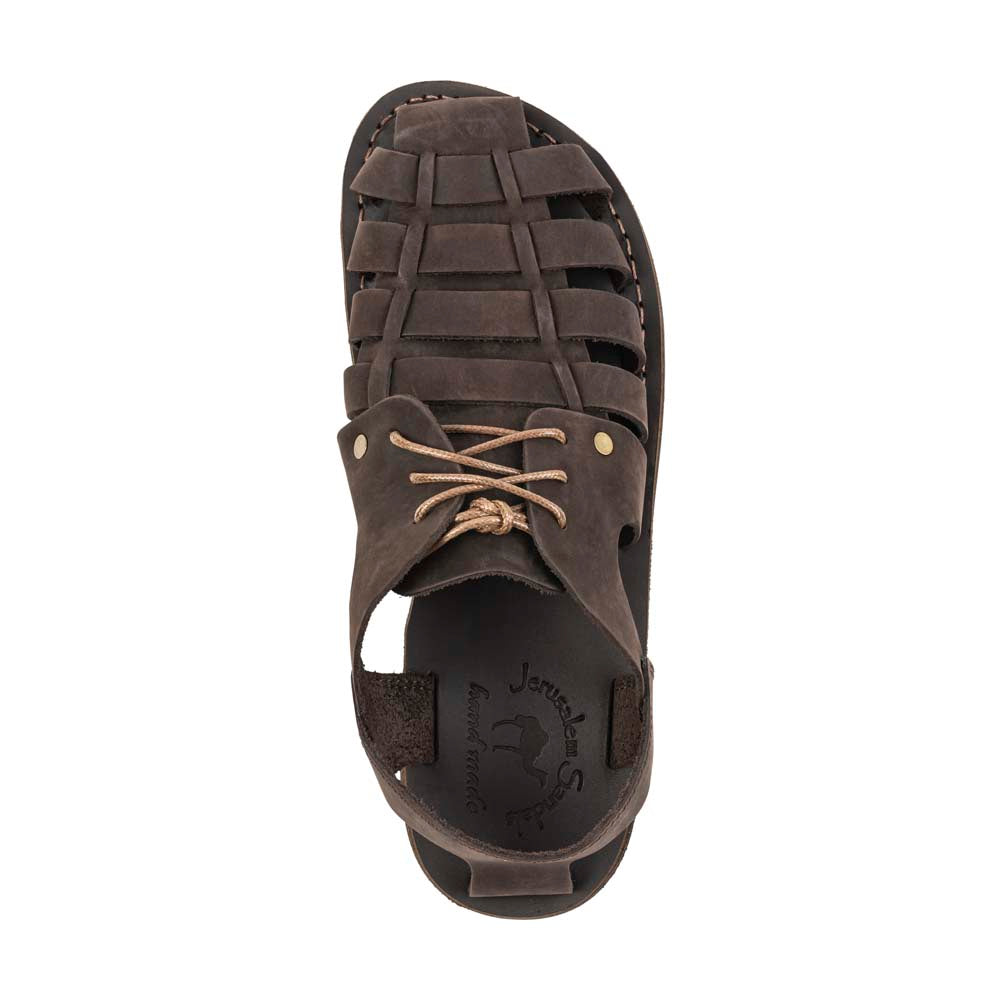 Elliot Brown Nubuck Leather Sandal - Top View
