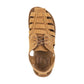Elliot Tan Nubuck Leather Sandal - Top View