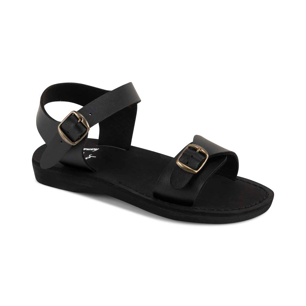 The Original - Vegan leather Sandal | Black – Jerusalem Sandals