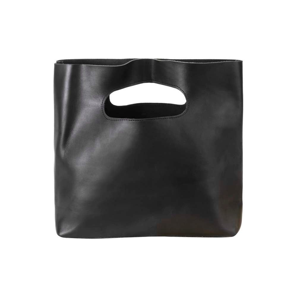 Leather Handbag | Black – Jerusalem Sandals