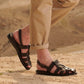 Jerusalem Sandals-Mens-Michael-Brown