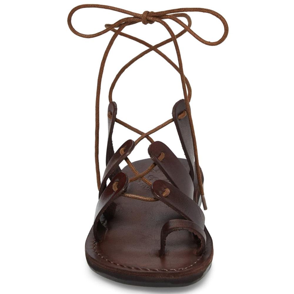 Leather Jesus Mens Black Canaan Sandals Gladiator Shoes UK Size 4-15 EU  36-50 | eBay
