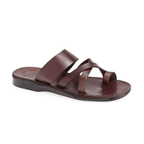 Buy online Tan Leather Slip On Sandals from Sandals and Floaters for Men by  Red Chief for ₹1549 at 50% off | 2024 Limeroad.com