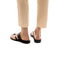 Jerusalem Sandals Men's Zohar - Handcrafted Natural Leather Slide Sandal With Toe Loop